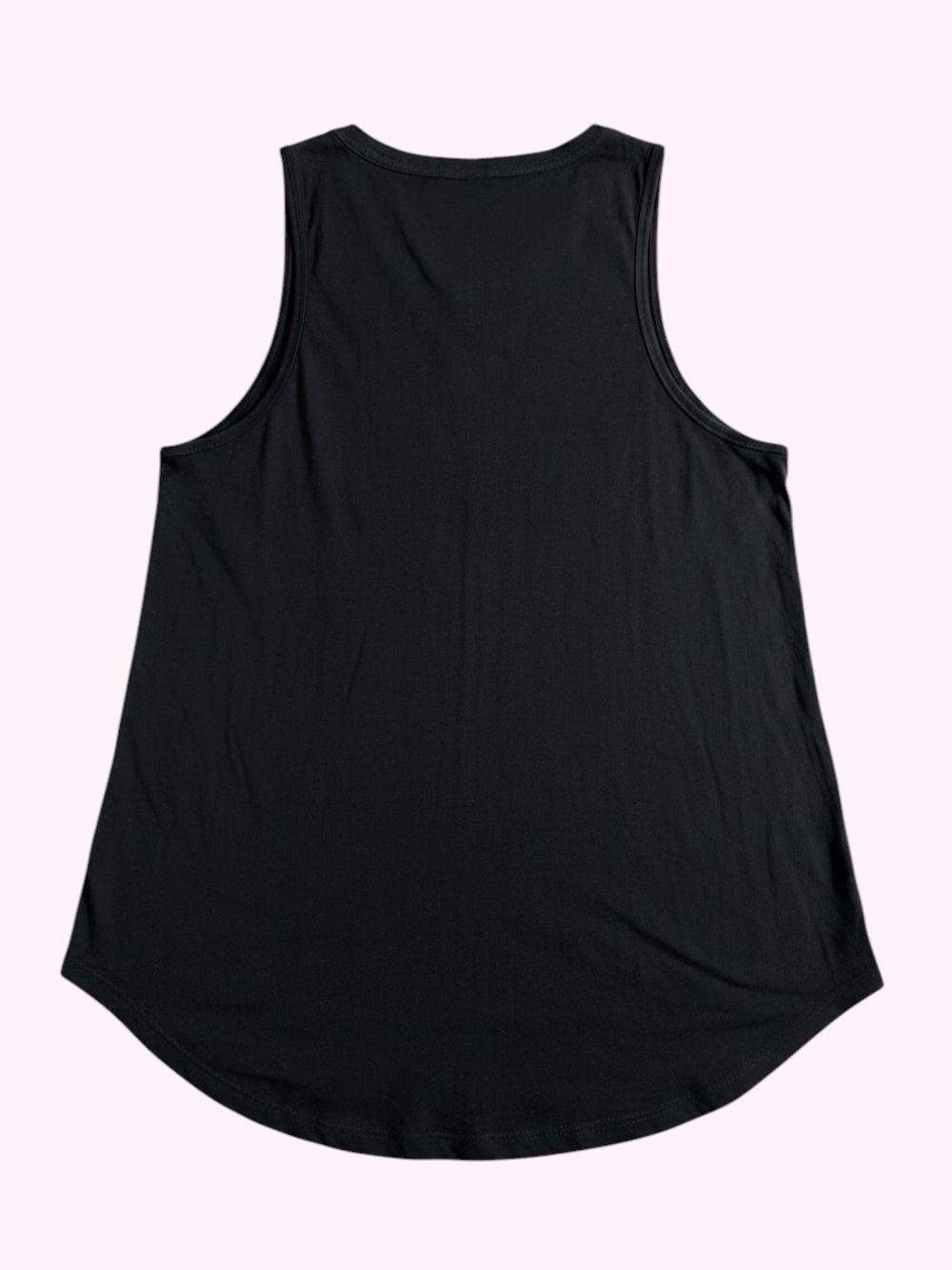 Chaser Distressed Black Tank🎀”Island Vibes" Pineapple Graphic🎀Medium 🎀NWOT 🎀 - Picture 2 of 3